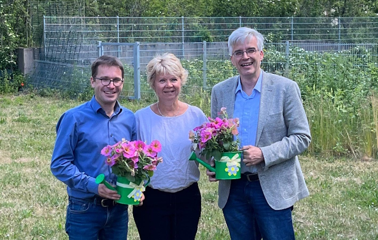 Gruppenbild Striegel, Lüddemann und Meister Gruppenbild Striegel, Lüddemann und Meister