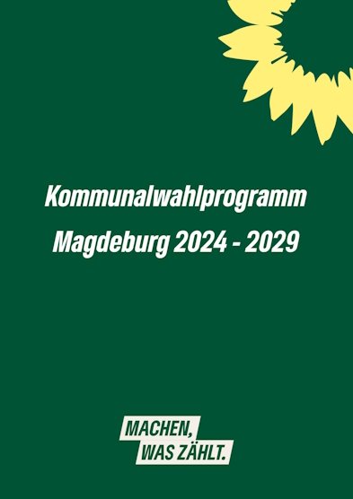 Titelblatt Kommunalwahlprogramm 2024-2029