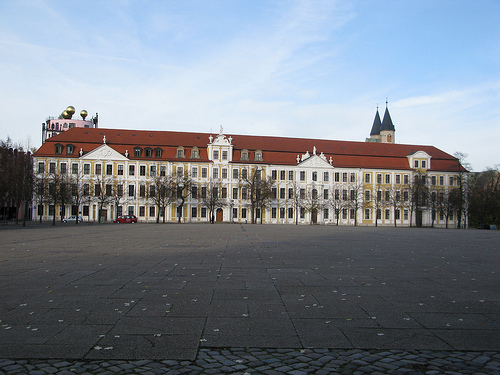 Landtag mit Domplatz Landtag mit Domplatz