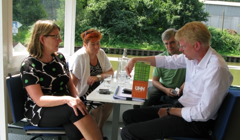 Gespräch mit Hergen Hanke.