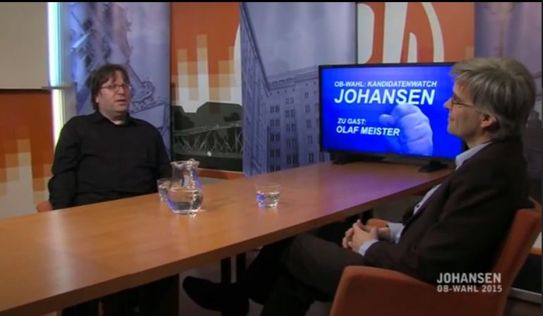 Olaf Meister zu Gast bei Lars Johannsen.
