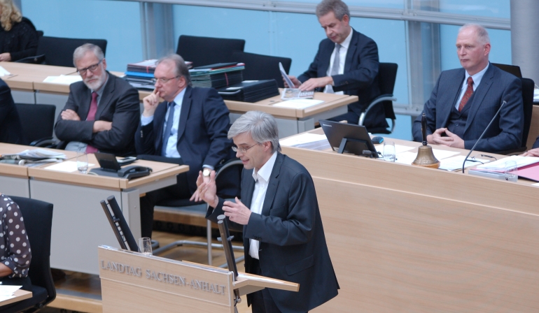 Olaf Meister im Plenum.