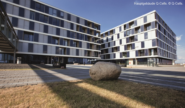 Hauptgebäude Q-Cells. © Q-Cells.