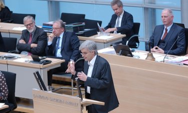 Olaf Meister im Plenum.