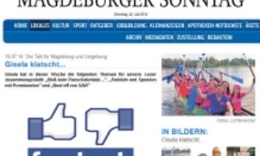 Screenshot magdeburgersonntag.de