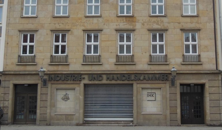 Magdeburg - IHK-Gebäude am Alten Markt.
