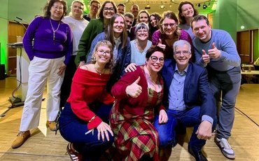 Gruppenfoto Landesliste GRÜNE zur Landtagswahl 2026