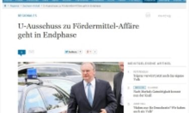 Screenshot Artikel DIE WELT 13PUA in de Endphase.