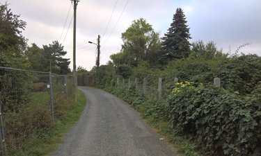 Blick in die Straße Am Kuhanger