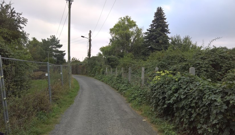 Blick in die Straße Am Kuhanger
