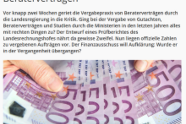 Screenshot Artikel MDR Sachsen-Anhalt mit 500-Euro-Scheinen.